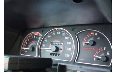 Шкалы приборов Daewoo Nexia