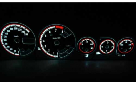 Шкалы приборов Alfa Romeo 156
