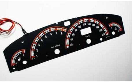 Шкалы приборов Fiat