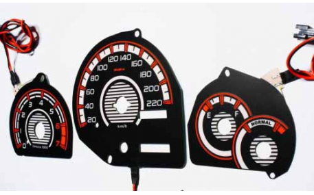 Шкалы приборов Ford Fiesta MK4
