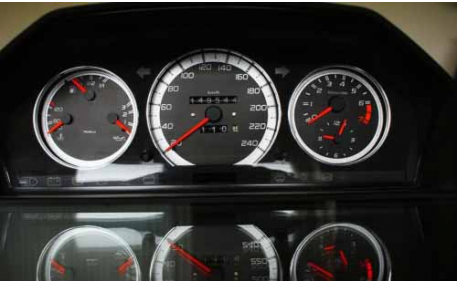 Шкалы приборов Mercedes E-class W124