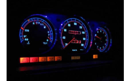 Шкалы приборов Mercedes E-class W124