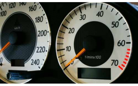 Шкалы приборов Mercedes