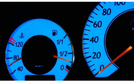 Шкалы приборов Mercedes