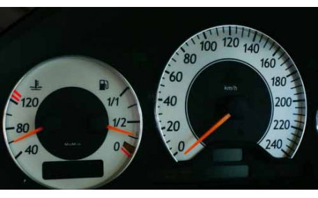 Шкалы приборов Mercedes