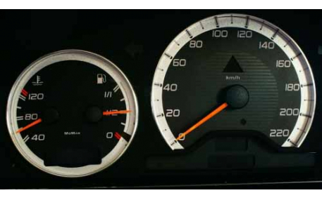 Шкалы приборов Mercedes CLK-class W208