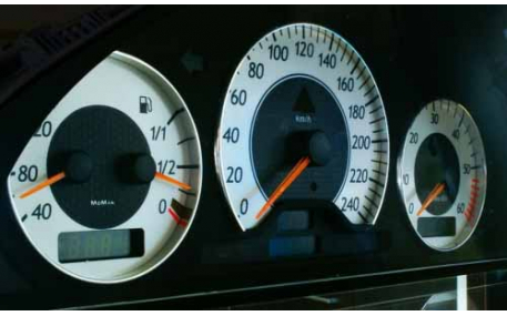 Шкалы приборов Mercedes CLK-class W208