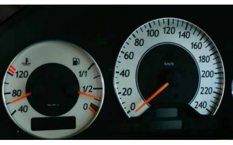 Шкалы приборов Mercedes CLK-class W208