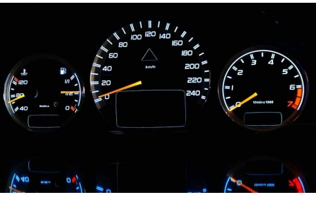Шкалы приборов Mercedes CLK-class W208