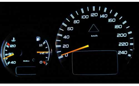 Шкалы приборов Mercedes CLK-class W208