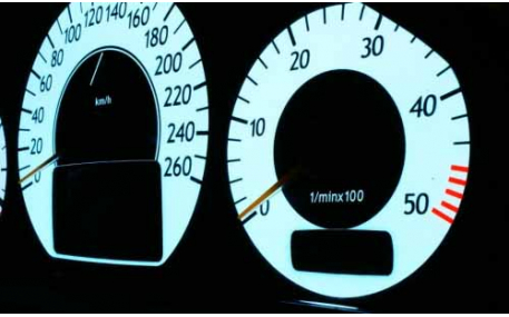 Шкалы приборов Mercedes CLK-class W208