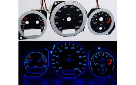 Шкалы приборов Mercedes