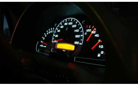 Шкалы приборов Mercedes