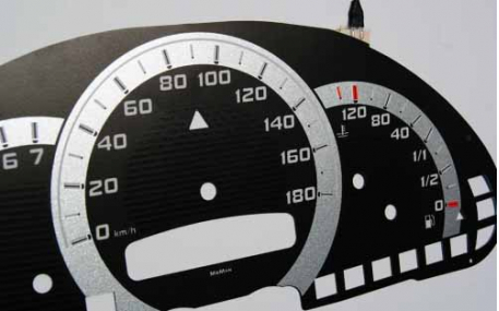 Шкалы приборов Mercedes