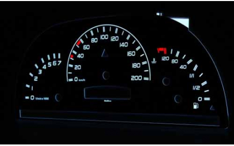 Шкалы приборов Mercedes W638