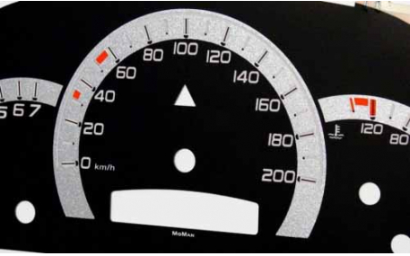 Шкалы приборов Mercedes W638