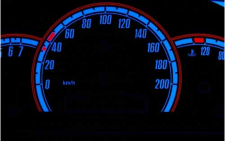 Шкалы приборов Mercedes