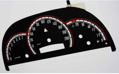 Шкалы приборов Mercedes