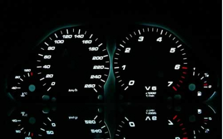 Шкалы приборов Mercedes C-class W203