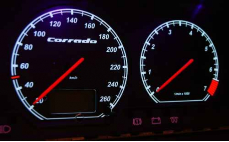 Шкалы приборов Volkswagen Corrado