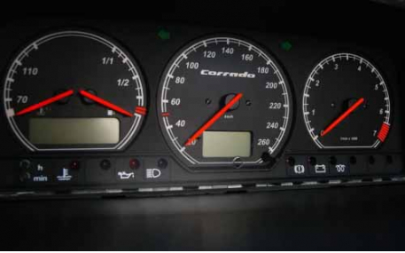 Шкалы приборов Volkswagen Corrado