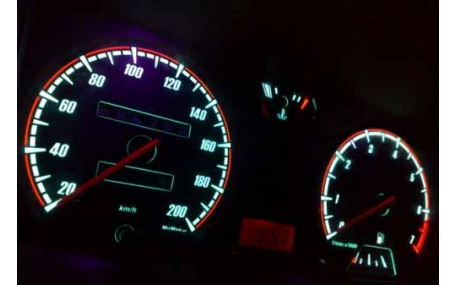 Шкалы приборов Volkswagen Golf 2