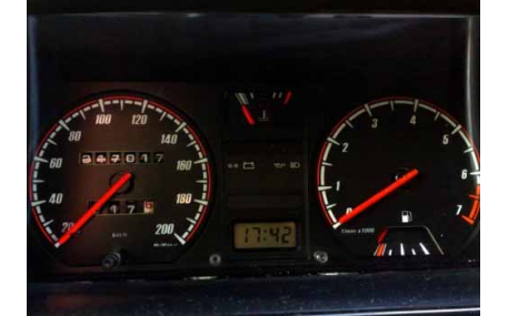 Шкалы приборов Volkswagen Golf 2