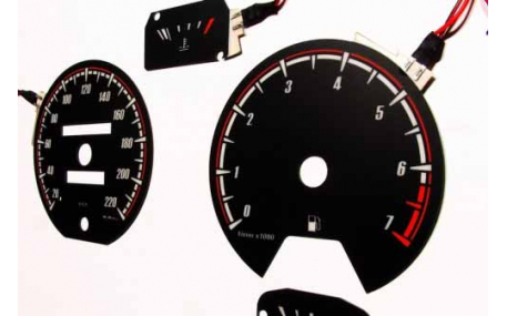 Шкалы приборов Volkswagen Golf 2