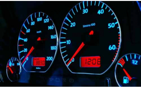 Шкалы приборов Volkswagen Golf 3