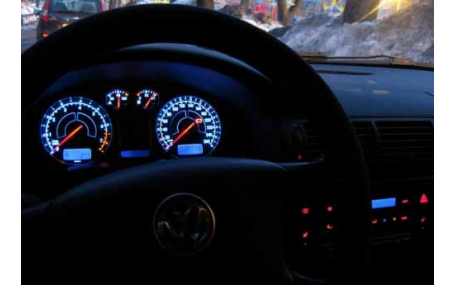 Шкалы приборов Volkswagen Golf 4