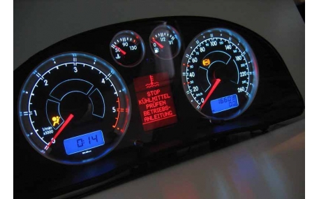 Шкалы приборов Volkswagen Passat B5