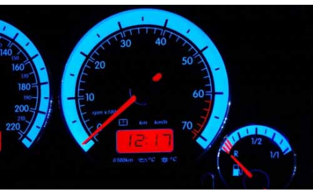 Шкалы приборов Volkswagen Polo