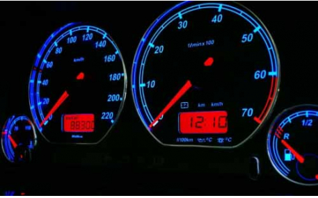 Шкалы приборов Volkswagen Polo