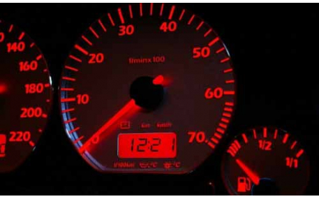 Шкалы приборов Volkswagen Polo