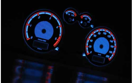 Шкалы приборов Volkswagen Polo