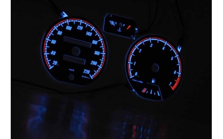 Шкалы приборов Volkswagen Scirocco