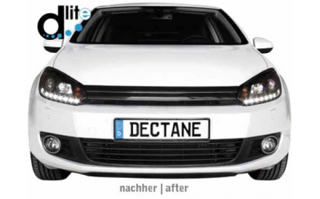 Фары передние Volkswagen Golf 6