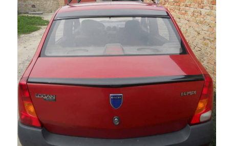 Спойлер Dacia Logan