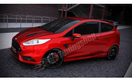Бампер передний Ford Fiesta