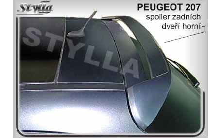 Спойлер Peugeot 207