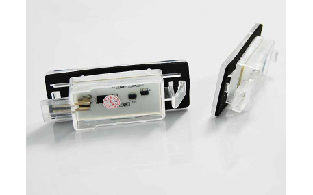 Подсветка номера Opel Vectra C