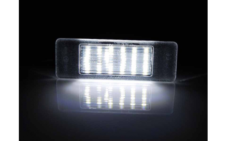 Подсветка номера