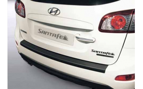 Накладка на задний бампер Hyundai Santa Fe