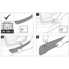 Накладка на задний бампер