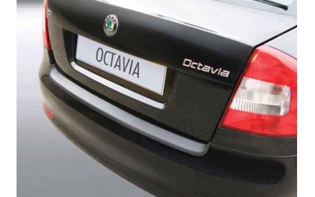 Накладка на задний бампер Skoda Octavia A5 2009-2012