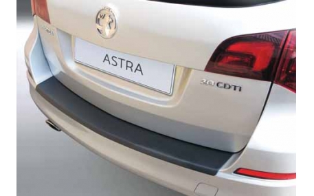 Накладка на задний бампер Opel Astra J