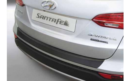 Накладка на задний бампер Hyundai Santa Fe