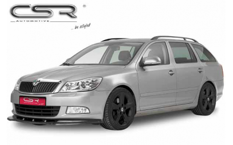 Накладка передняя Skoda Octavia A5 2008-2012