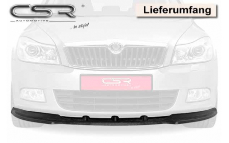 Накладка передняя Skoda Octavia A5 2008-2012