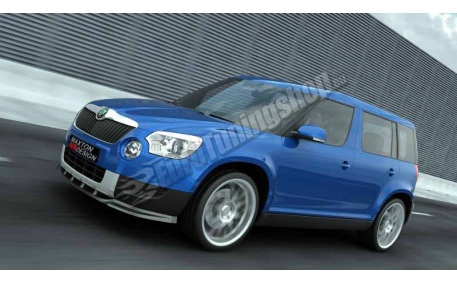 Накладка передняя Skoda Yeti